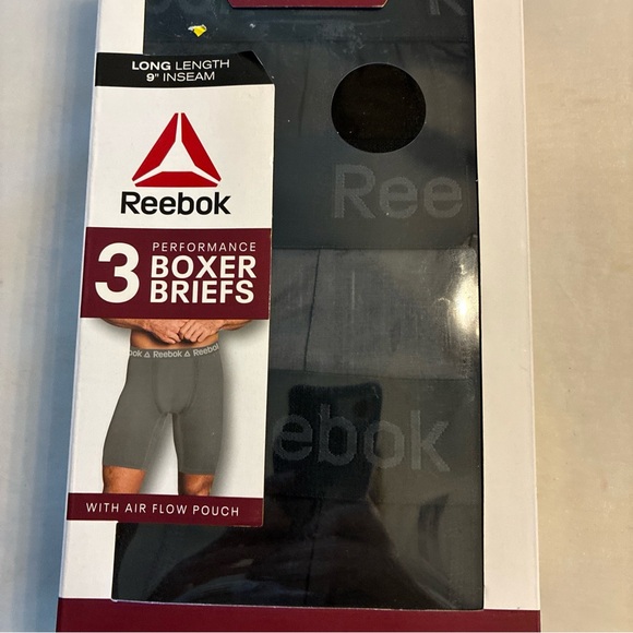 Reebok Black Performance Boxer Briefs - Picture 4 of 5